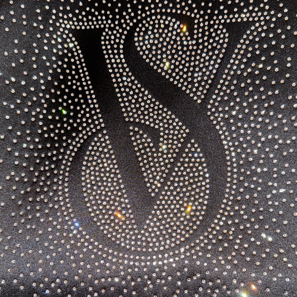 Victoria's Secret Black Tote with Sparkling Accents